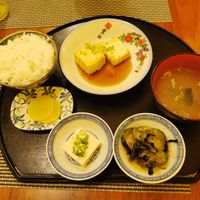 Set meal made vegan at BIWAKO in Budapest