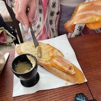 Vegan bacon  at Beans and Tales in Malmo