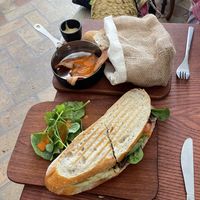 Druid Vegan Sandwich  at Beans and Tales in Malmo