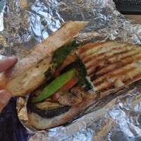 Grilled sandwich at Beans and Tales in Malmo