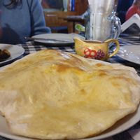 Garlic bread at Sunny's in Borovets
