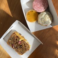 vegan pastries  at All Greens  in Amsterdam