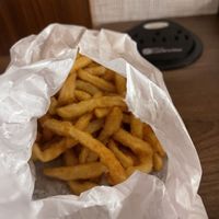 Side of fries   at Vegan Grill - St Marks in New York City