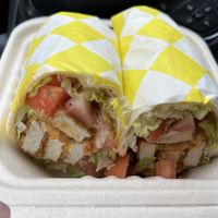 Buffalo Chicken Wrap  at Vegan Grill - St Marks in New York City