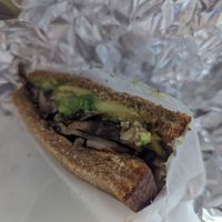 Avocado toast - meh at Vegan Grill - St Marks in New York City