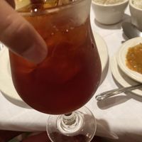 Thai iced tea  at Thai Garden in Northampton