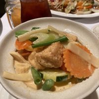 Vegetable curry  at Thai Garden in Northampton