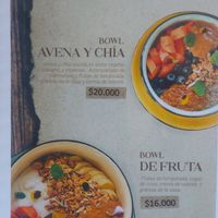 Bowls at Zona ProSalud in Guatape