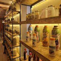 vegan products at Zona ProSalud in Guatape