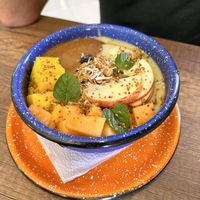 Tropical smoothie bowl   at Zona ProSalud in Guatape