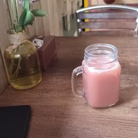 Boisson du menu du jour at Zona ProSalud in Guatape