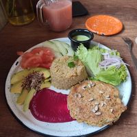 Plat de jour at Zona ProSalud in Guatape