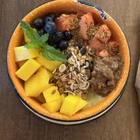 Smoothies tropical  #Veganuary at Zona ProSalud in Guatape