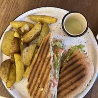 Panini 😋 #Veganuary at Zona ProSalud in Guatape