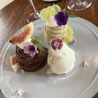   at Ocha Ohana Montblanc in Osaka