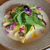 Pasta at Ocha Ohana Montblanc in Osaka