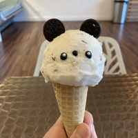 Mounds of joy panda style 🐼  at Eli's Ark in Chicago