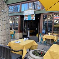 Outdoor seating  at Mayan Kitchen in Sunnyvale