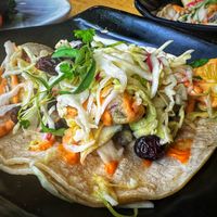 Vegan calamari tacos 🌮   at Mayan Kitchen in Sunnyvale