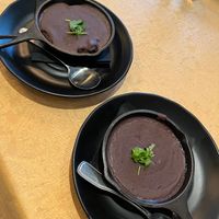 Vegan refried black beans at Mayan Kitchen in Sunnyvale