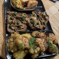 Trio of tapas  at Drinks & Co in Paris