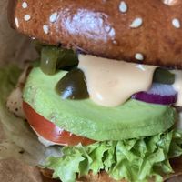 Veggie burger  at Simple Food & Drinks in Kitzbuehel