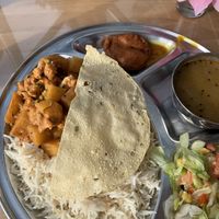 Thali  at Govinda's Restaurant in Septon