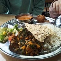 Thali at Govinda's Restaurant in Septon