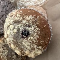 Vegan blueberry muffinns  at Coffee House in Rovaniemi