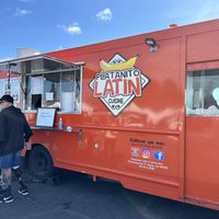 The truck  at Platanito Latin Cuisine in Napa