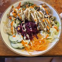 Maravilhoso e muito bem servido!  at Tahini in Cartagena