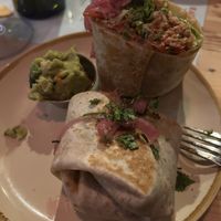 Vegan burrito   at Favela in Val Thorens
