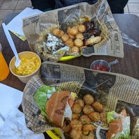 Already attacked it! at Atypical Vegan n More in Canton