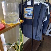 They have nice merch!  at Miss Arepa in Lahaina