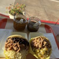   at Miss Arepa in Lahaina