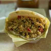 Tofu scramble  at Miss Arepa in Lahaina