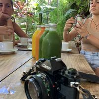 Delicious juices  at Naked Foods in Nosara