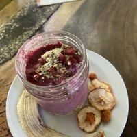 Superfood parfait  at Naked Foods in Nosara