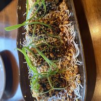 Sesame crusted tofu  at Amazing Thai in Princeton