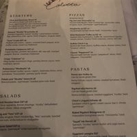 Menu 1  at Coletta in New York City