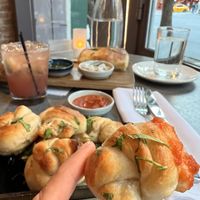 Garlic knots   at Coletta in New York City