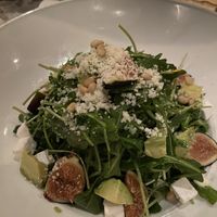 Fig and “feta” salad  at Coletta in New York City