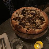 Truffle pizza at Coletta in New York City