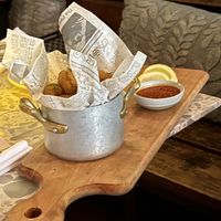 Fried artichokes  at Coletta in New York City