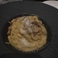 Carbonara - A MUST ORDER.  #Veganuary at Coletta in New York City