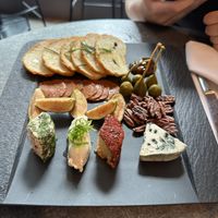 Charcuterie plate - soooo good!  at Coletta in New York City