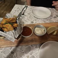 fried artichokes  at Coletta in New York City