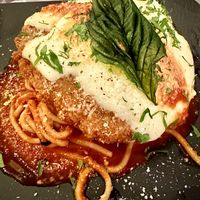Chicken Parmigiana & Spaghetti  at Coletta in New York City