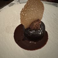 Chocolate lava cake   at Coletta in New York City