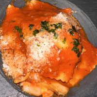 Ricotta ravioli   at Coletta in New York City